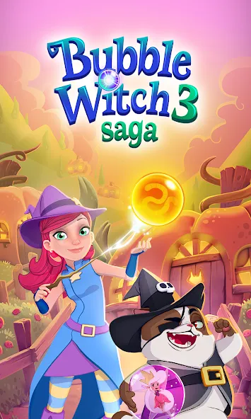Bubble Witch 3 Saga (Бабл Витч 3 Сага) [МОД: Много монет, Открытые уровни и Мега MOD] Screenshot 5
