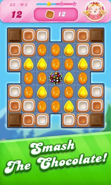Candy Crush Saga (Кенди Краш Сага) [МОД: Меню, Бесконечные монеты и Открытые уровни] Screenshot 4