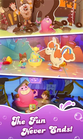 Candy Crush Soda Saga (Кенди Краш Сода Сага) [МОД: Много денег, Монет и Все открыто] Screenshot 5