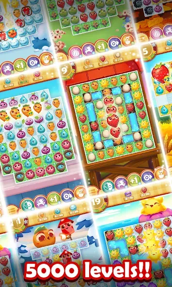 Farm Heroes Saga (Фарм Хероус Сага) [МОД: Много монет, Открытые уровни и Мега MOD] Screenshot 5