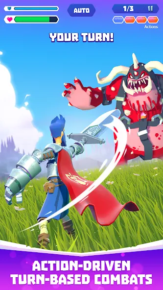Knighthood - RPG Knights (Найтхуд) [МОД: Бесконечные деньги, Монеты и Мега MOD] Screenshot 1