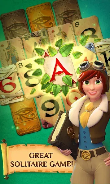 Pyramid Solitaire Saga (Пирамида Солитер Сага) [МОД: Меню, Бесконечные монеты и Открытые уровни] Screenshot 1