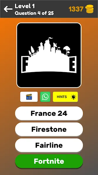 Logo Game: Multiple Choice [МОД: Много денег, Монет и Все открыто] Screenshot 4