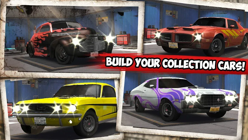 Classic Drag Racing Car Game (Классическая игра на гонках драгрейсинга) [МОД: Деньги, Монеты и Меню MOD] Screenshot 4