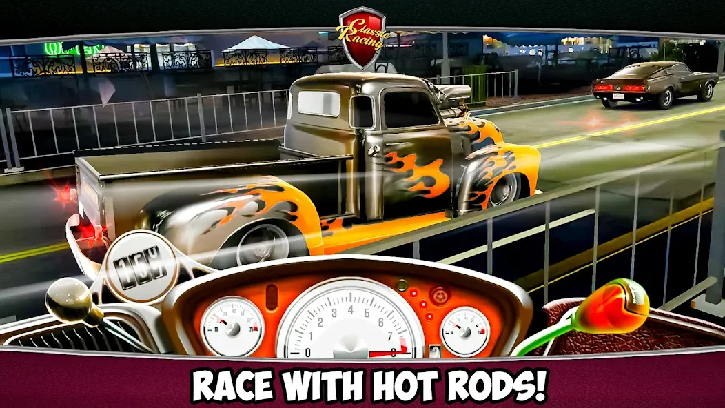 Classic Drag Racing Car Game (Классическая игра на гонках драгрейсинга) [МОД: Деньги, Монеты и Меню MOD] Screenshot 5