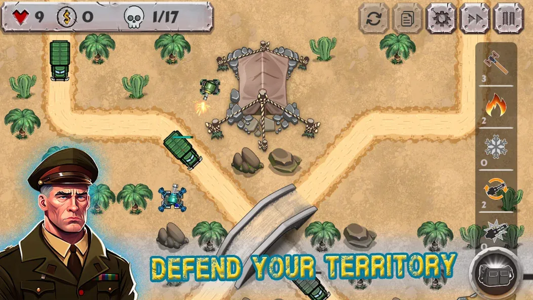 Battle Strategy: Tower Defense [МОД: Все открыто, Дополнительные деньги и Меню MOD] Screenshot 2