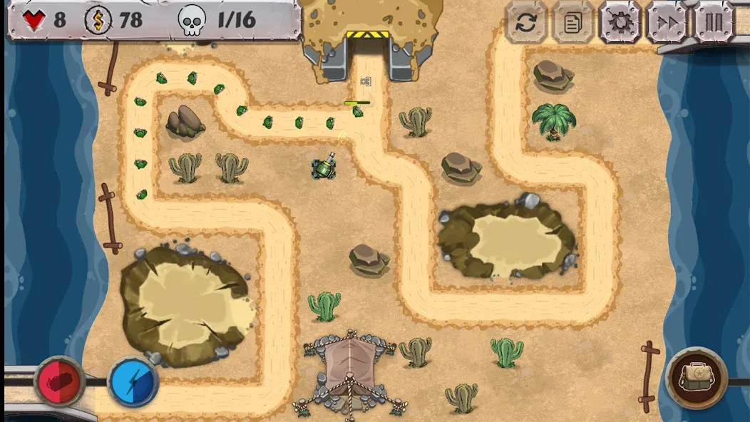 Battle Strategy: Tower Defense [МОД: Все открыто, Дополнительные деньги и Меню MOD] Screenshot 5