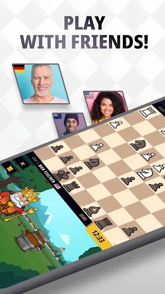 Chess Universe : Play Online [МОД: Деньги, Монеты и Меню MOD] Screenshot 1
