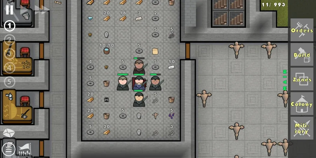 Going Deeper! : Colony Sim [МОД: Все открыто, Дополнительные деньги и Меню MOD] Screenshot 1
