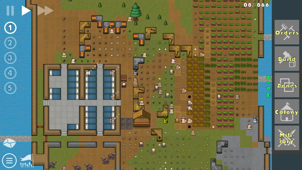 Going Deeper! : Colony Sim [МОД: Все открыто, Дополнительные деньги и Меню MOD] Screenshot 2