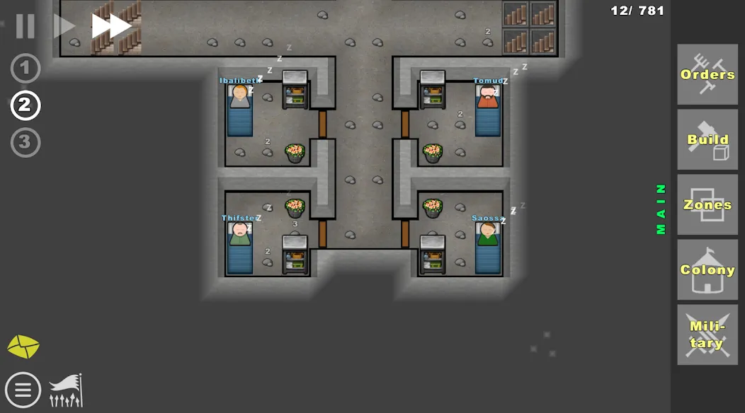 Going Deeper! : Colony Sim [МОД: Все открыто, Дополнительные деньги и Меню MOD] Screenshot 4