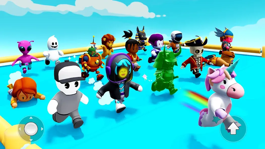 Stumble Guys (Стамбл Гайз) [МОД: Много монет, Открытые уровни и Мега MOD] Screenshot 3