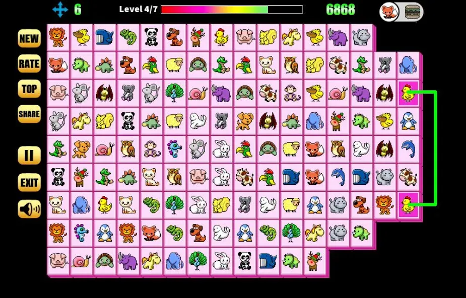 Onet Connect Animal (Онет Коннект животное) [МОД: Все открыто, Дополнительные деньги и Меню MOD] Screenshot 2