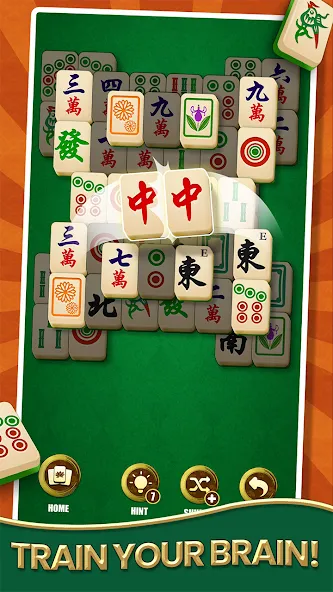 Mahjong Solitaire - Master (Маджонг Солитер) [МОД: Много монет, Открытые уровни и Мега MOD] Screenshot 1