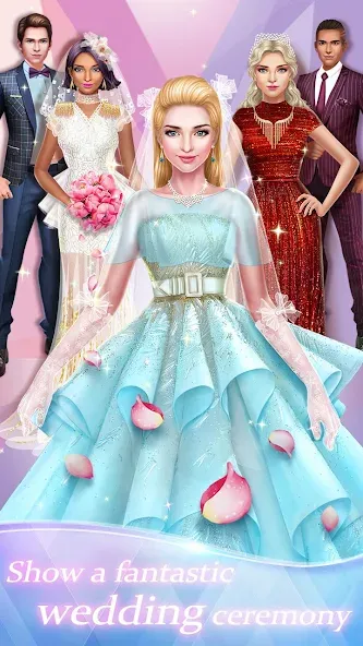 Dream Wedding: Bride Dress Up [МОД: Деньги, Монеты и Меню MOD] Screenshot 2