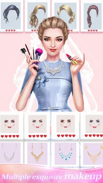 Dream Wedding: Bride Dress Up [МОД: Деньги, Монеты и Меню MOD] Screenshot 3