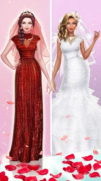 Dream Wedding: Bride Dress Up [МОД: Деньги, Монеты и Меню MOD] Screenshot 5