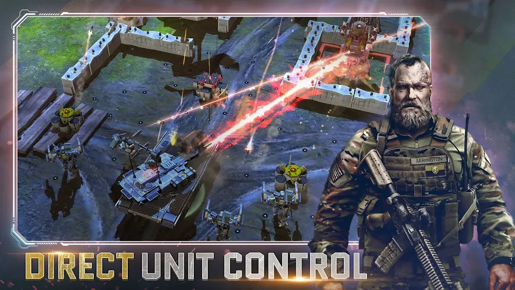 War Commander: Rogue Assault (Уор Коммандер) [МОД: Много монет, Открытые уровни и Мега MOD] Screenshot 1