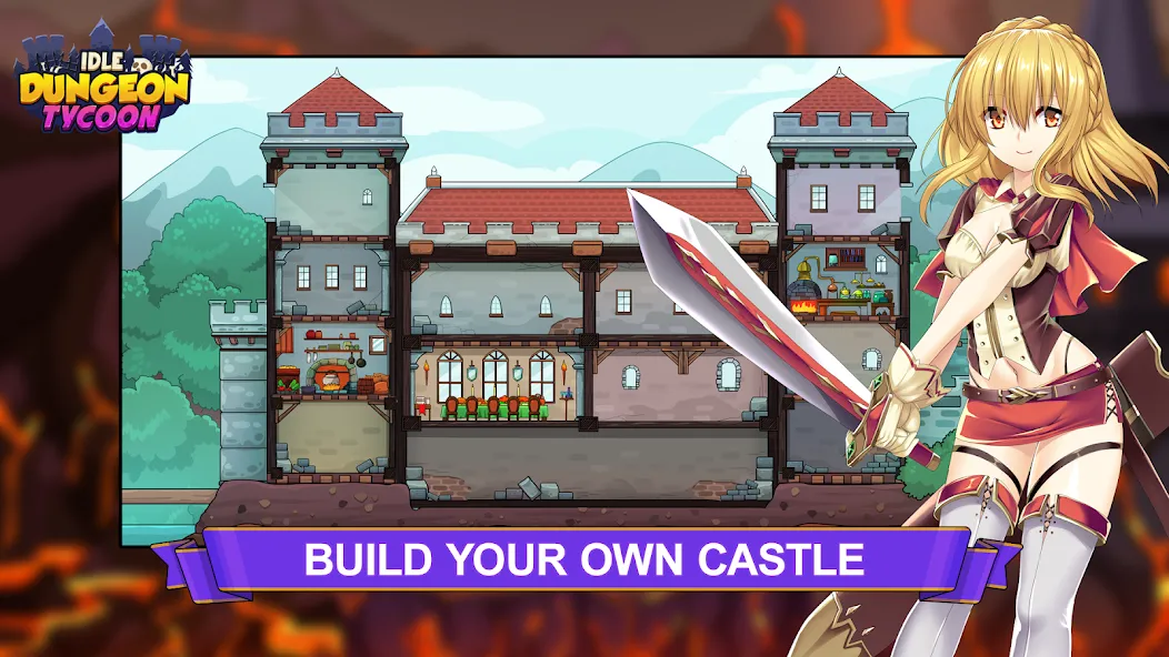 Idle Dungeon Tycoon (Айдл Данжен Тайкун) [МОД: Бесконечные деньги, Монеты и Мега MOD] Screenshot 3