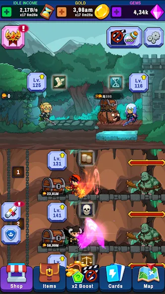 Idle Dungeon Tycoon (Айдл Данжен Тайкун) [МОД: Бесконечные деньги, Монеты и Мега MOD] Screenshot 4