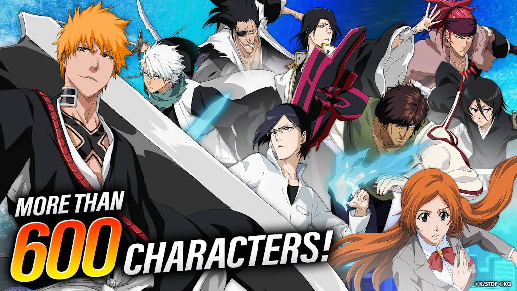 Bleach:Brave Souls Anime Games (Блич) [МОД: Меню, Бесконечные монеты и Открытые уровни] Screenshot 1