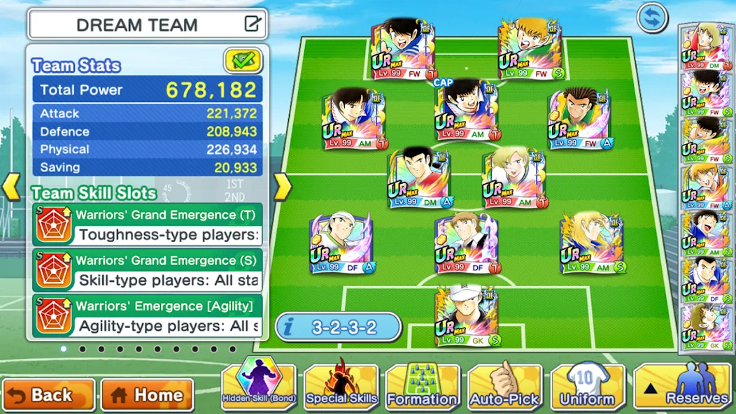 Captain Tsubasa: Dream Team (Капитан Цубаса) [МОД: Много денег, Монет и Все открыто] Screenshot 5