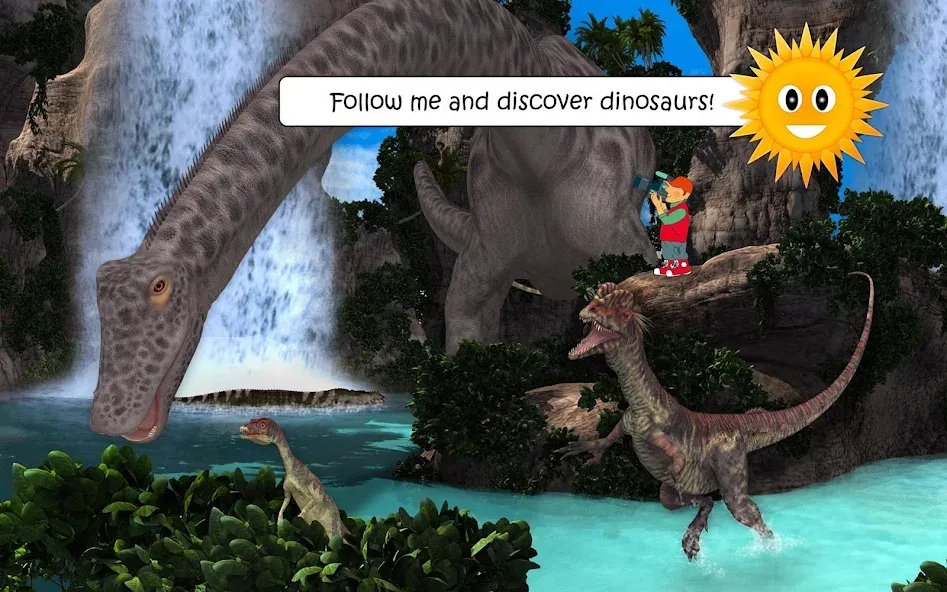 Dinosaurs and Ice Age Animals [МОД: Меню, Бесконечные монеты и Открытые уровни] Screenshot 1