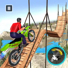 Скачать Bike Stunt Game: Tricks Master [МОД: Много денег, Монет и Все открыто] | Взлом Bike Stunt Game: Tricks Master на Андроид