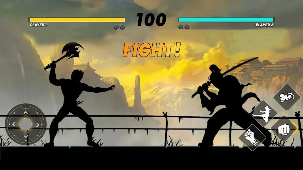 Sword Shadow Fighting Game 3D [МОД: Много монет, Открытые уровни и Мега MOD] Screenshot 5