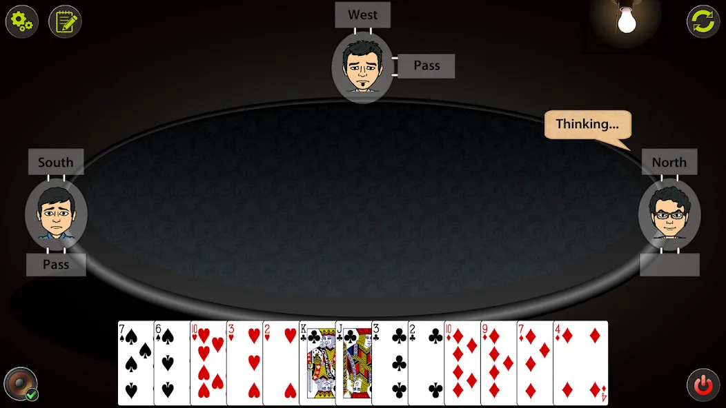 Auction Bridge & IB Card Game [МОД: Все открыто, Дополнительные деньги и Меню MOD] Screenshot 3