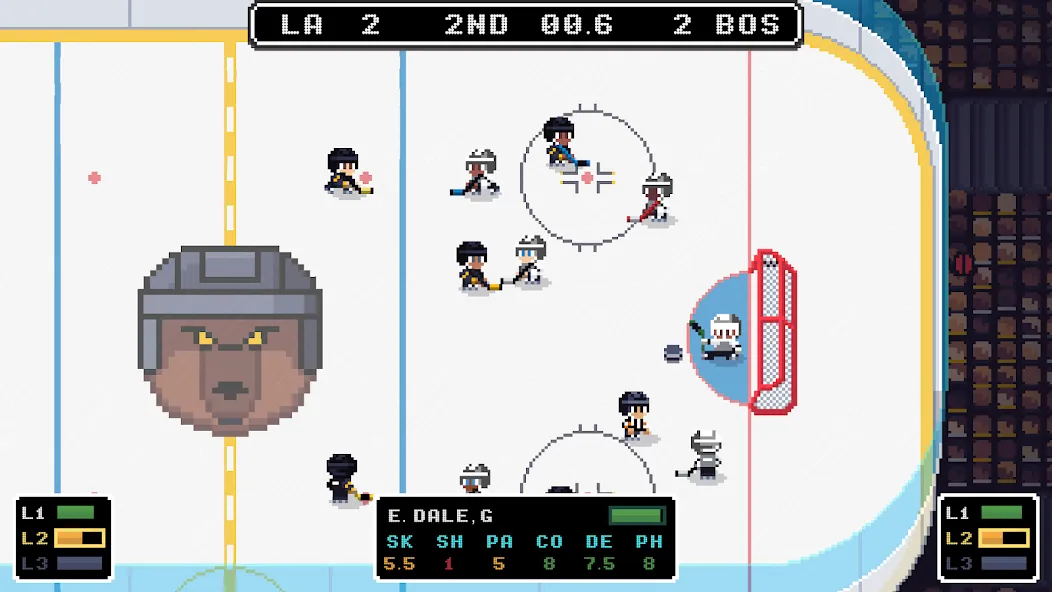 Ice League Hockey (Айс Лиг Хоккей) [МОД: Много монет, Открытые уровни и Мега MOD] Screenshot 5