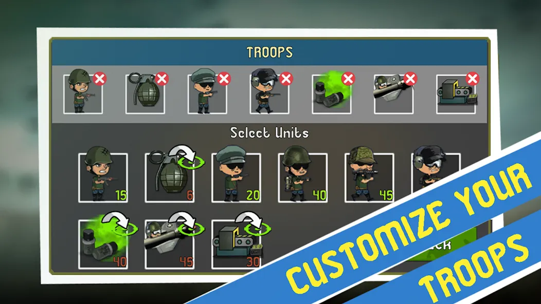 Army War: Military Troop Games [МОД: Много денег, Монет и Все открыто] Screenshot 1