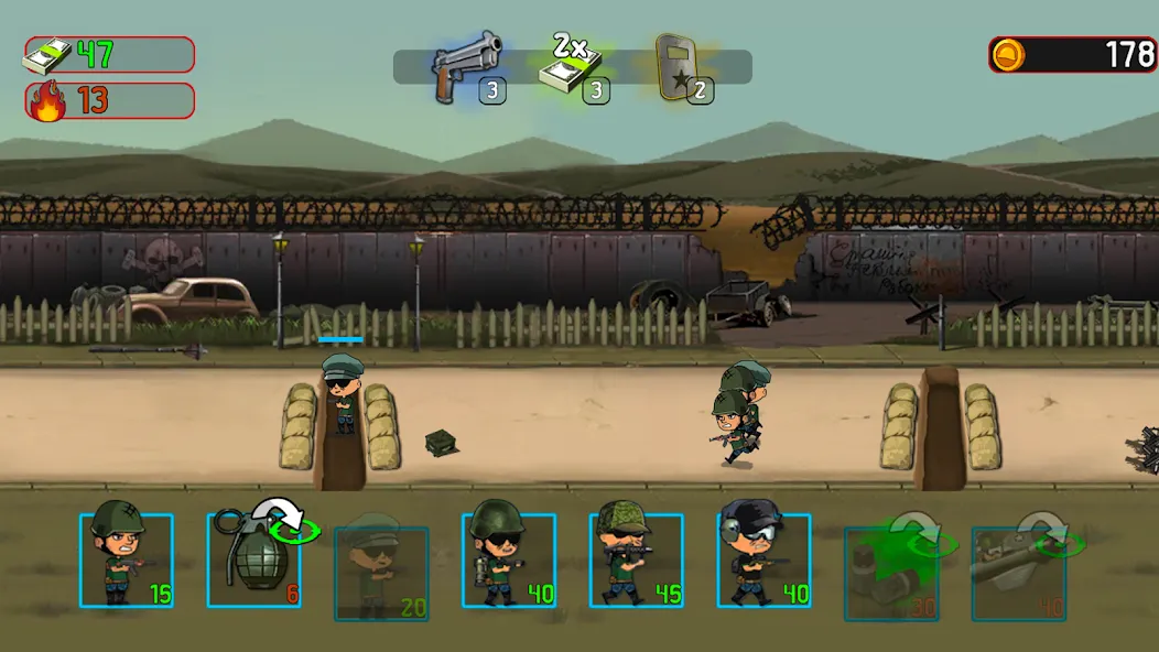 Army War: Military Troop Games [МОД: Много денег, Монет и Все открыто] Screenshot 5