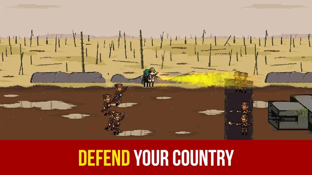 War Troops 1917:Trench Warfare [МОД: Деньги, Монеты и Меню MOD] Screenshot 4