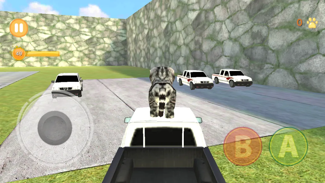 Kitten Cat Simulator 3D Craft [МОД: Меню, Бесконечные монеты и Открытые уровни] Screenshot 4
