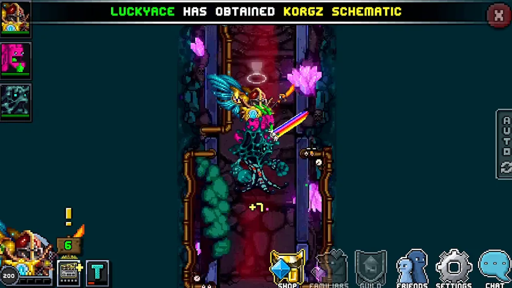 Bit Heroes Quest: Pixel RPG (Бит Хероес Квест) [МОД: Все открыто, Дополнительные деньги и Меню MOD] Screenshot 5