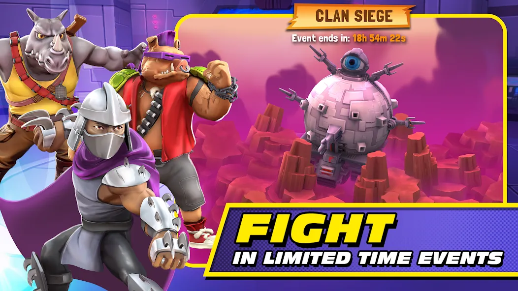 TMNT: Mutant Madness (ТМНТ) [МОД: Все открыто, Дополнительные деньги и Меню MOD] Screenshot 4