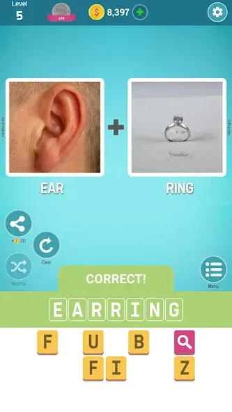 Pictoword: Fun Brain Word Game (Пиктоворд) [МОД: Все открыто, Дополнительные деньги и Меню MOD] Screenshot 3