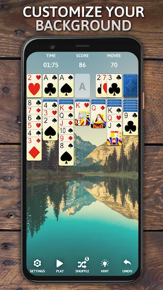Solitaire Classic Era Games [МОД: Бесконечные деньги, Монеты и Мега MOD] Screenshot 2