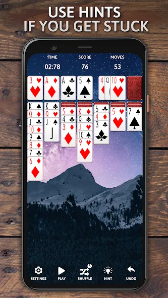 Solitaire Classic Era Games [МОД: Бесконечные деньги, Монеты и Мега MOD] Screenshot 4