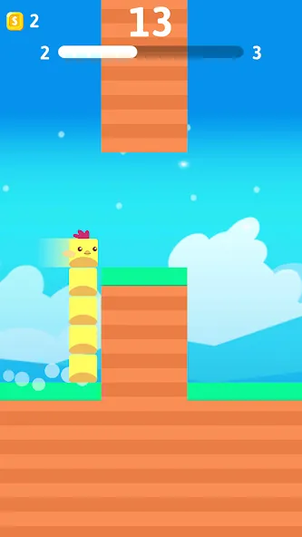 Stacky Bird: Fun Egg Dash Game (тэки птица) [МОД: Много денег, Монет и Все открыто] Screenshot 2