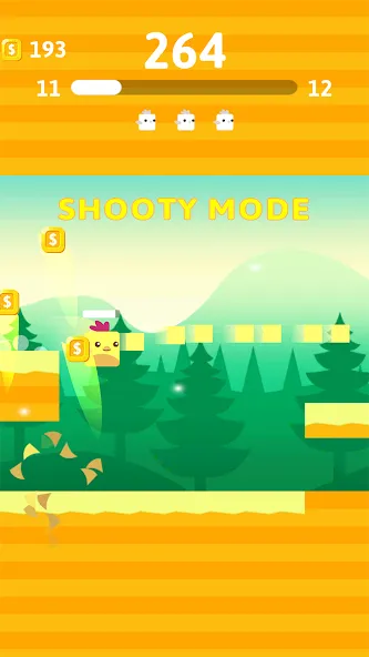 Stacky Bird: Fun Egg Dash Game (тэки птица) [МОД: Много денег, Монет и Все открыто] Screenshot 3