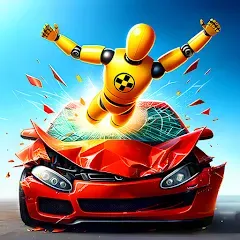 Скачать Realistic Car Crash Simulator (Реалистичный симулятор автокатастроф) [МОД: Много монет, Открытые уровни и Мега MOD] | Взлом Realistic Car Crash Simulator на Андроид