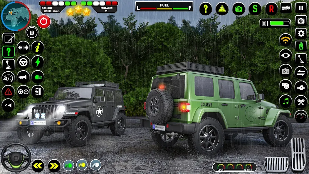 Army Truck Transporter Game 3D [МОД: Меню, Бесконечные монеты и Открытые уровни] Screenshot 4