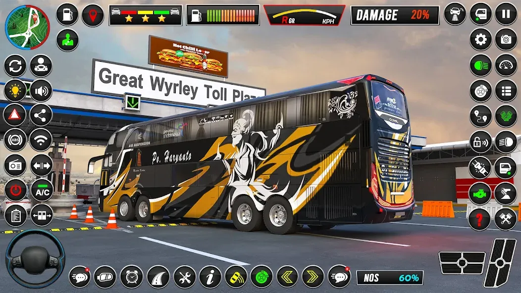 City Coach Bus Driver Games 3D [МОД: Много денег, Монет и Все открыто] Screenshot 2