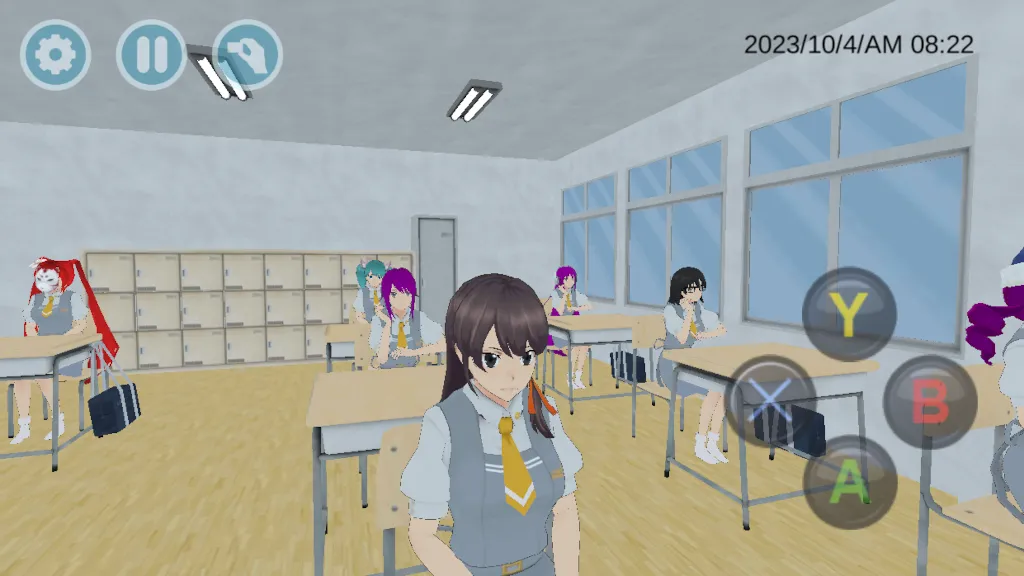 High School Simulator 2018 (Хай Скул Симулятор 2018) [МОД: Все открыто, Дополнительные деньги и Меню MOD] Screenshot 1
