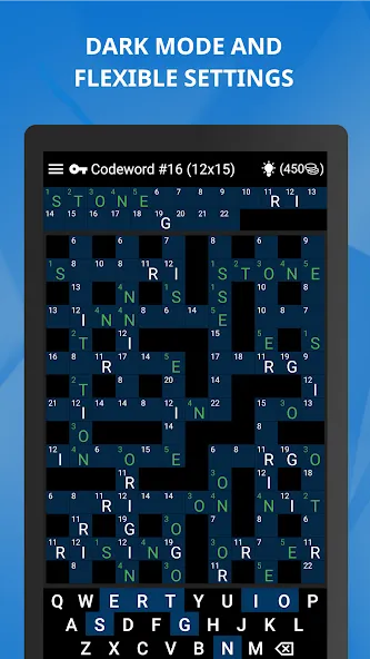 Keywords — Codeword Puzzle [МОД: Бесконечные деньги, Монеты и Мега MOD] Screenshot 3