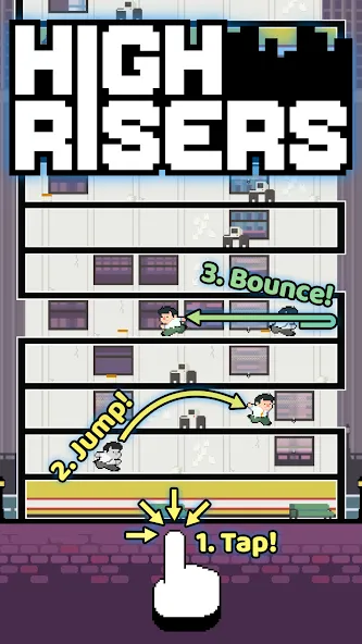 High Risers (Хай Райзерс) [МОД: Деньги, Монеты и Меню MOD] Screenshot 1