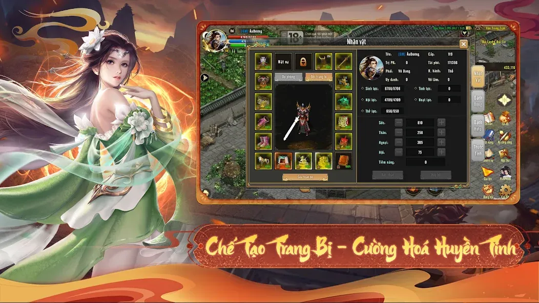 Kiếm Vương 1 [МОД: Деньги, Монеты и Меню MOD] Screenshot 5