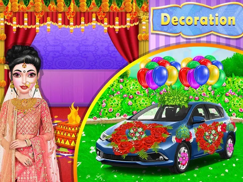 Wedding Fashion Indian 2024 (Стилист моды индийской свадьбы) [МОД: Деньги, Монеты и Меню MOD] Screenshot 4